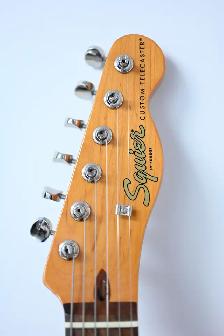Squie Guitar Custom Telecaster by Fender Classic Used good - Photo 4