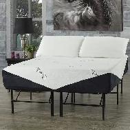 KING MATTRESS 11'POCKET COIL GEL FOAM WITH FREE PLATFORM BED. - Photo 10