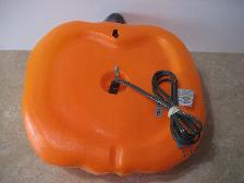 Blow mold wall mount pumpkin / jack o lantern - Photo 2