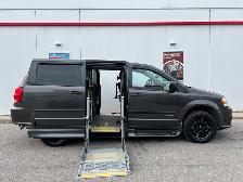 2016 Dodge Grand Caravan WHEELCHAIR VAN-POWER RAMP-HAND CONTROLS