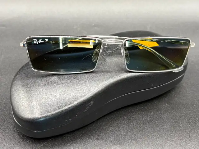 Polarized Ray Ban RB 3741 Sunglasses with Rayban Case