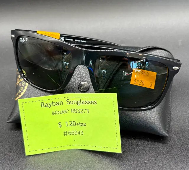 Ray Ban RB 3273 Sunglasses with Ray Ban Case
