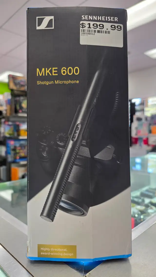 Sennheiser MKE 600 Shotgun Microphone