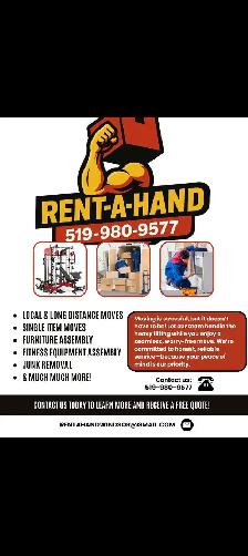 local movers & help - rent a hand