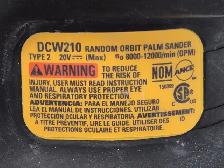 (N9749671) DeWalt DCW210 Random Orbit Palm Sander - Photo 10