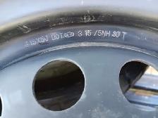 ROUES EN ACIER (RIMS)   ENJOLIVEURS  TPMS - Photo 3