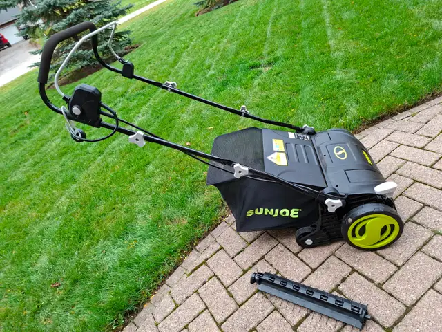 Sun Joe 15' Electric Lawn Dethatcher and Scarifier