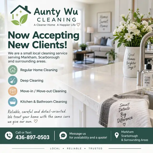 Markham Cleaning Service