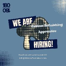 ! HIRING - CABINET PAINTING/REFINISHING APPRENTICE !