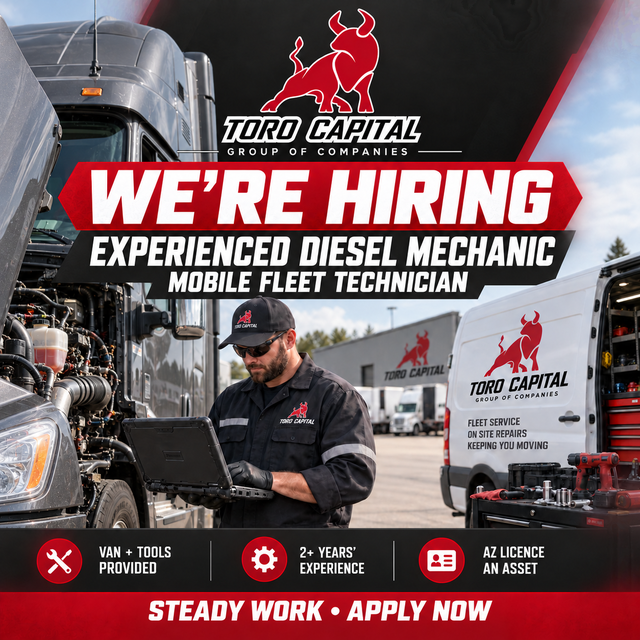 Experienced Mobile Diesel Mechanic – Van & Tools Provided