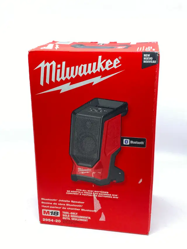 Milwaukee 2954-20 M18 Bluetooth Jobsite Speaker (NEW) $179