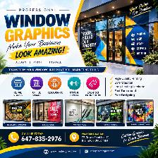 Professional Window Graphics | Storefront Window Decals & Vinyl