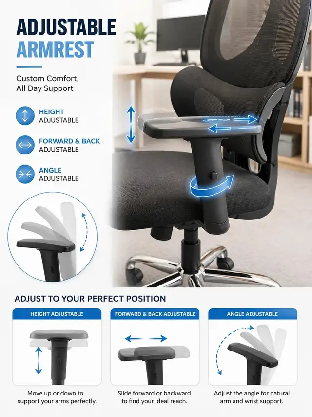 Brand New Ergonomic High-Back Mesh Office Chair Special $139
