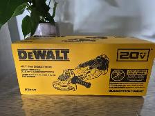 Dewalt angle grinder DCG412B 20V Max Lithium Ion 4 1/2'