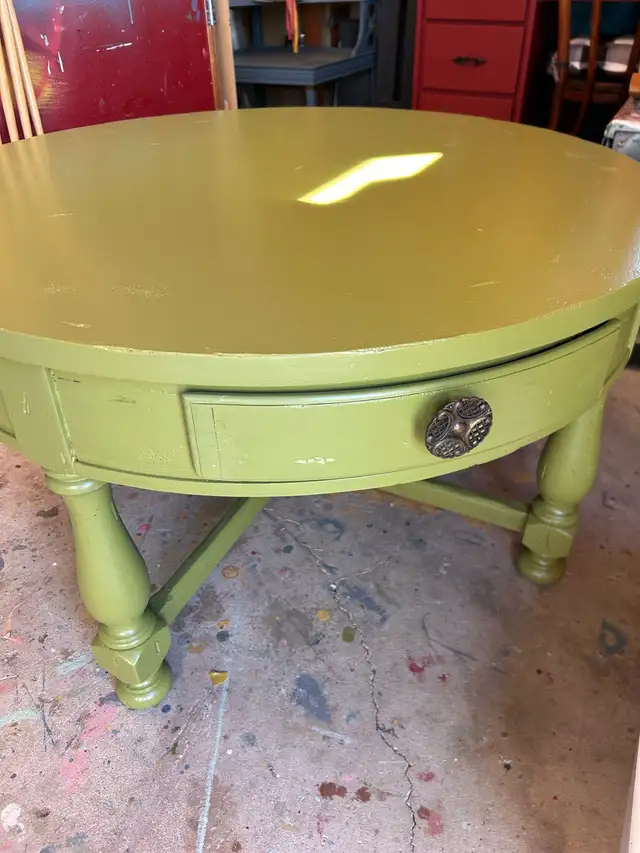 Avocado Green Coffee Table
