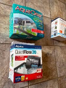 Aquarium, Cabinet stand, All accessories - $150 - Photo 4
