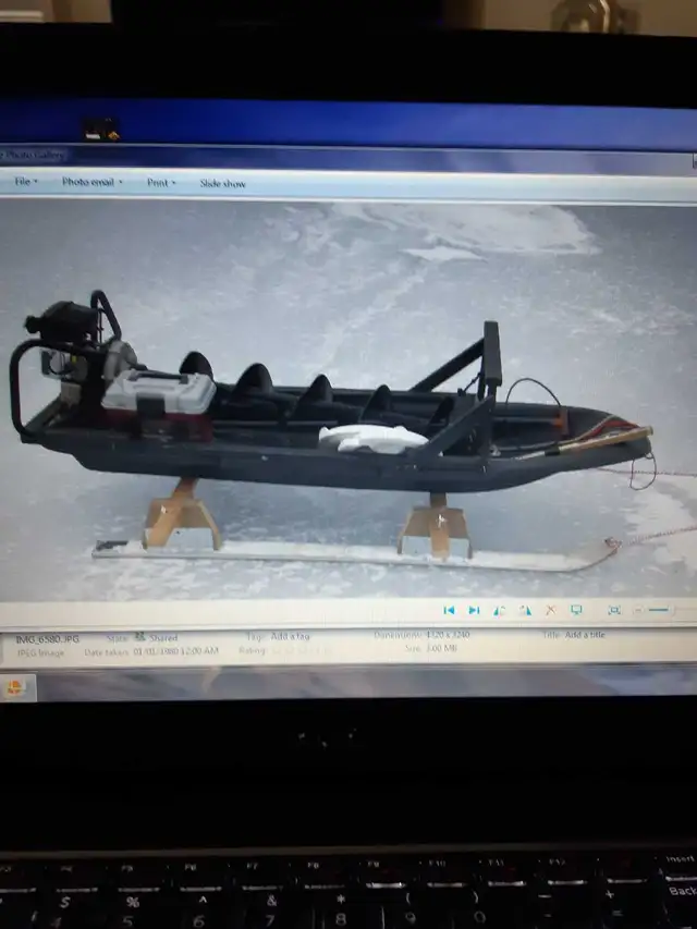 ice fishing