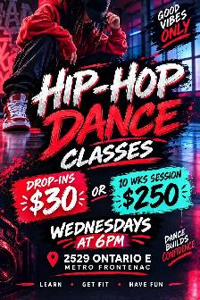 Cours de Danse Hip-Hop/ Hip-Hop Dance classes