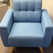 BRAND NEW LOVE SEAT AND SIDE CHAIR SET IDEAL FOR SMALL SPACES. - Photo 7