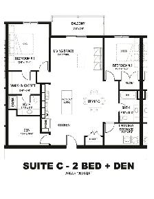 405-30 Patience Ln., 2Bed Den/2Bath, 1300 sqft, Available Dec.1 - Photo 19