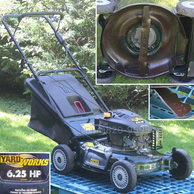 Tondeuse à gazon 21' Yardworks Tecumseh 195cc 6.25hp avec sac