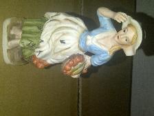 BELLE FIGURINE NEUVE PORCELAINE DE LA CORÉE DE 6'HAU: $15.00 - Photo 3