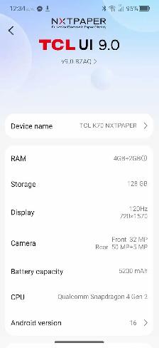 TCL K70 NXTPAPER - Photo 6