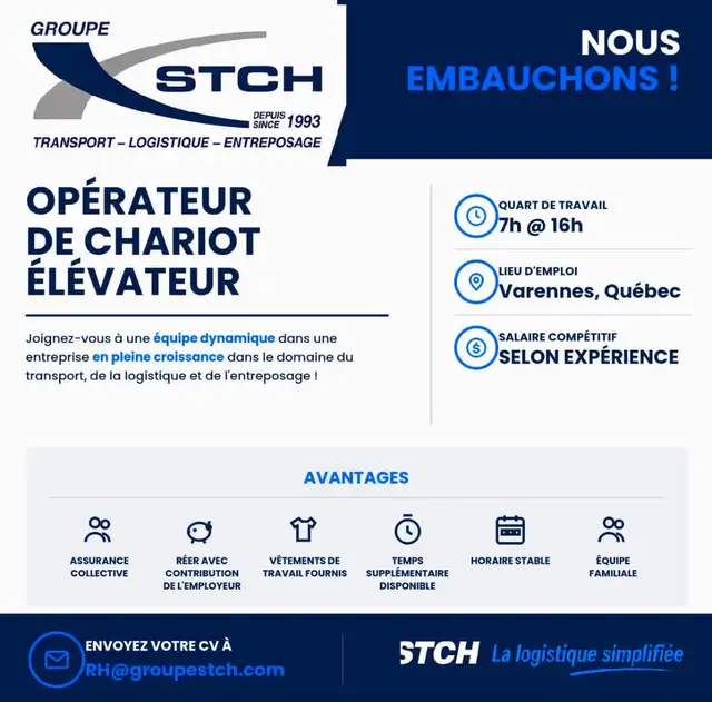 Opérateur de chariot élévateur