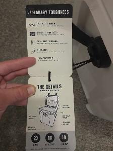 YETI roadie 24 hard cooler 2.0 W/shoulder strap Brand new - Photo 6