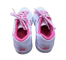NIKE SON OF FORCE LOW IN WHITE/PINK BLAST SZ US 7.5/US 6Y - Photo 5