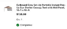 portable 10 x 10 tent - Photo 2