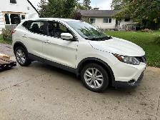 2018 Nissan Qashqai SV, AWD, WHITE, SAFETIED