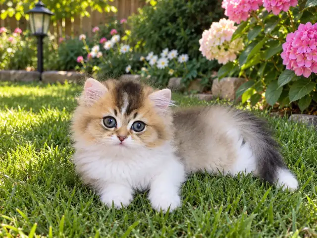 Purebred British Longhair Kitten Male