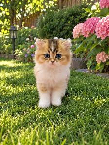 Purebred British Longhair Kitten Male - Photo 2
