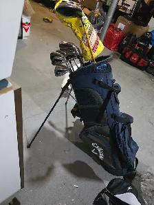 Slightly used mens Callaway XR set with upgrade driver