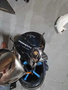 Slightly used mens Callaway XR set with upgrade driver - Photo 5