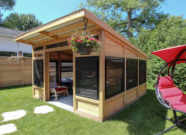 gazebos, deck enclosures/ patio covers
