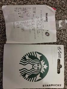 Starbucks gift card $100 value in original package