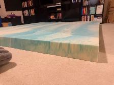 3 Inch king size Memory Foam Mattress Topper Gel Infused - Photo 2