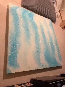 3 Inch king size Memory Foam Mattress Topper Gel Infused - Photo 4