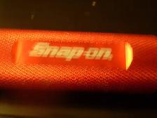 SNAP-ON RED ANODISED MAG-LIGHT STYLE POCKET FLASHLIGHT-$25 - Photo 3