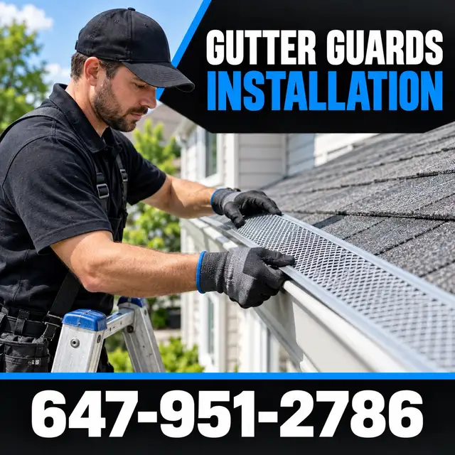 Gutter Guard Installation