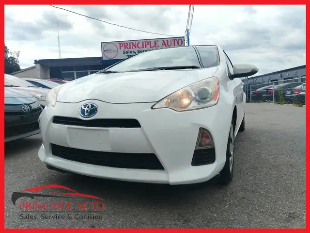 2012 Toyota PRIUS C 175KM CERTIFIED-WARRANTY