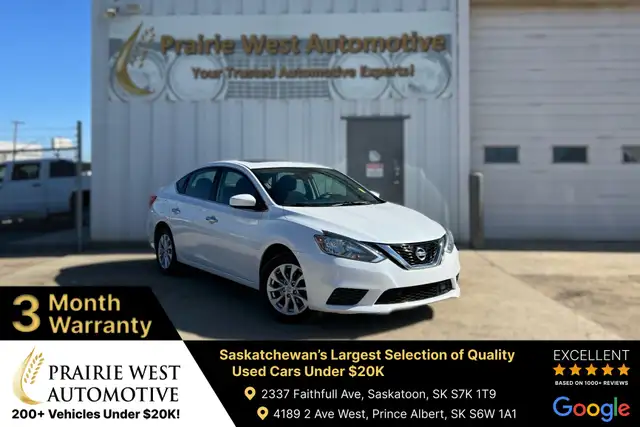 2019 Nissan Sentra S | Reverse Camera | Sunroof