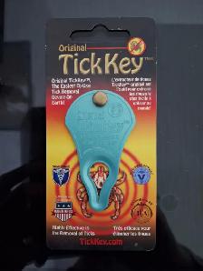 Original Tick Key Tick Remover - Green - New