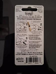 Original Tick Key Tick Remover - Green - New - Photo 3