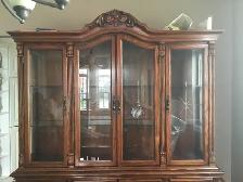FREE China Cabinet Hutch TOP ONLY
