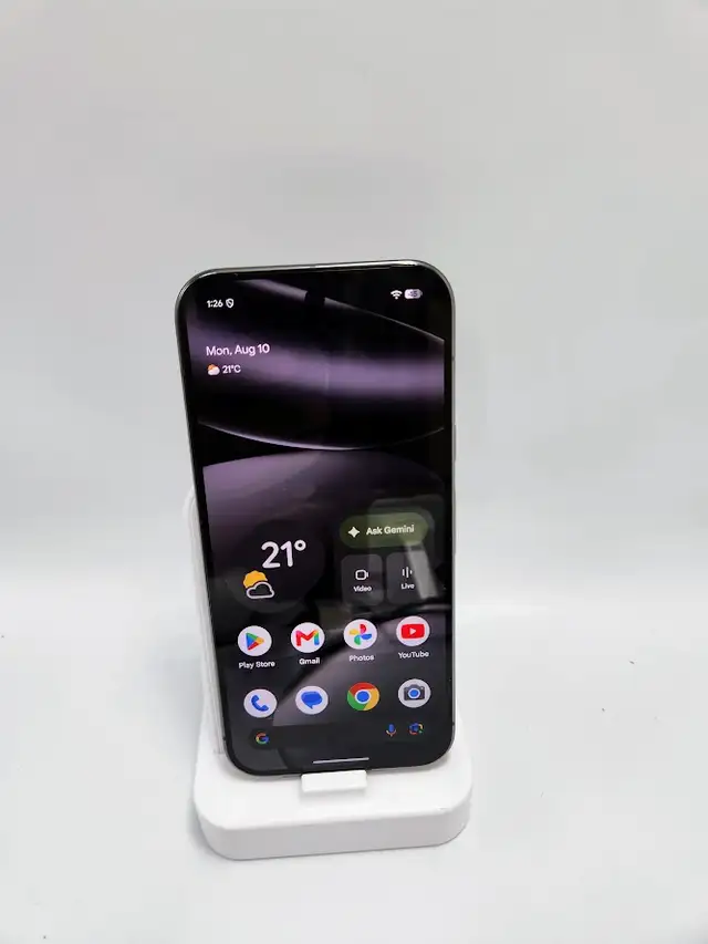 Google Pixel 10Pro 128gb Black Mint Condition W/Charger
