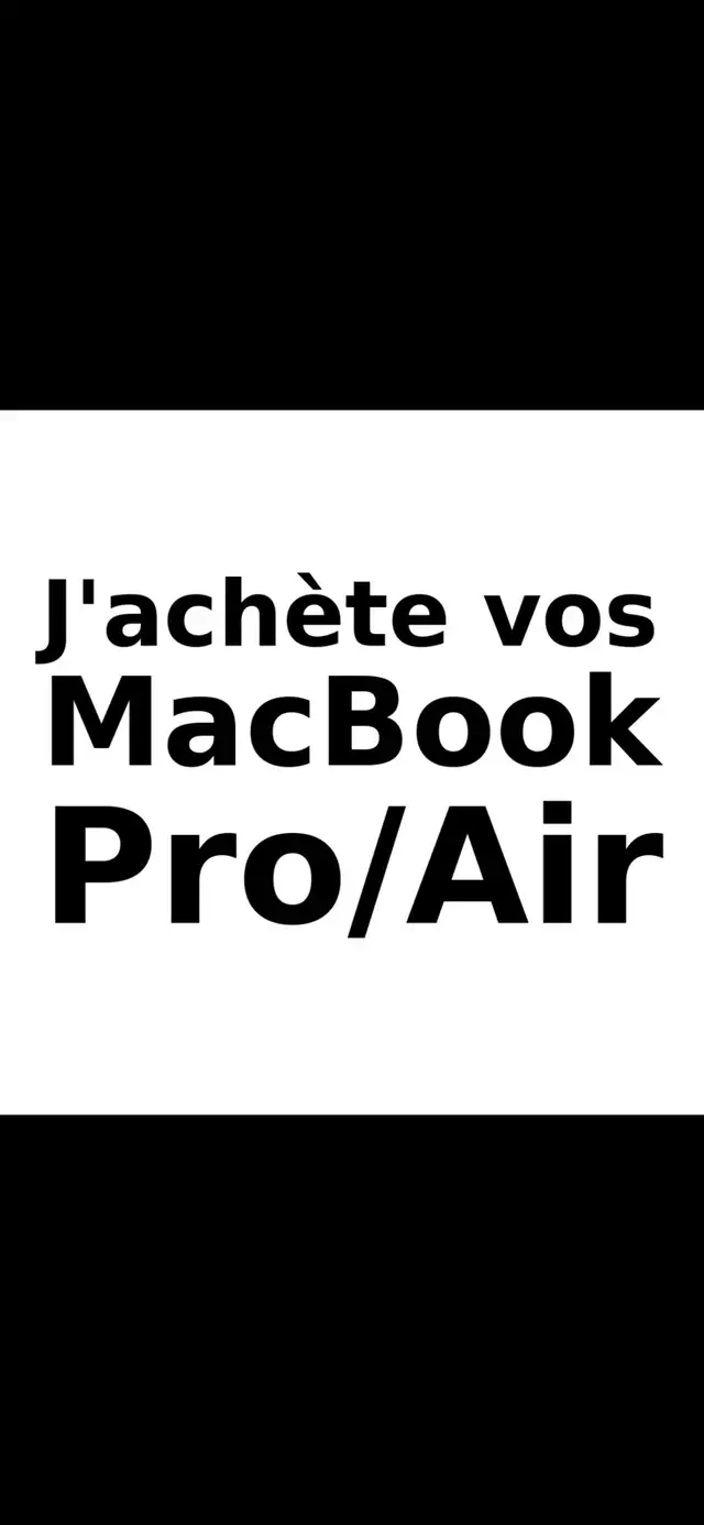 Jachete vos Macbook Pro/Air Usage Piece
