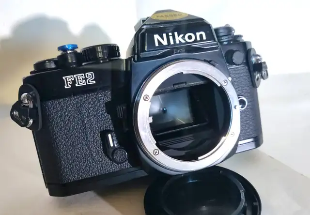 Black Nikon FE2 - body only